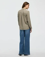 Long-Sleeve Blouse