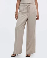 Pantalon à jambe large