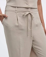 Pantalon à jambe large