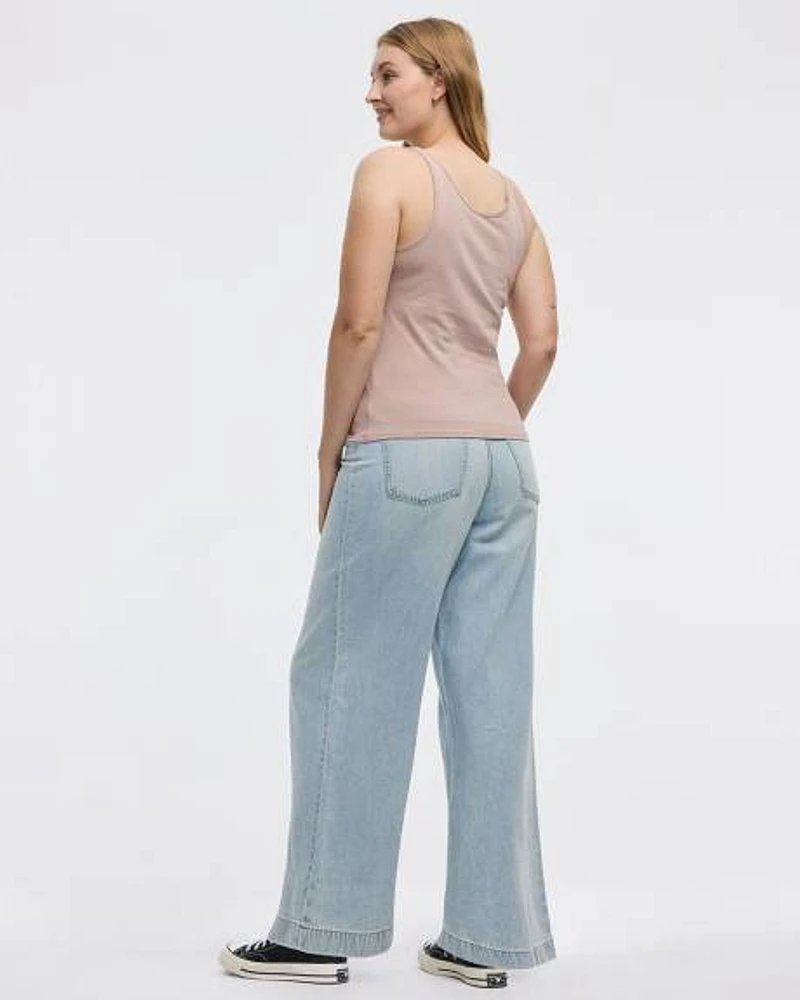 Camisole à col dégag
