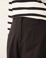 Straight-Leg High-Rise Pant