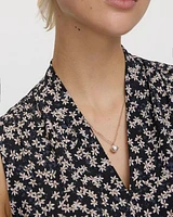 Sleeveless V-Neck Top