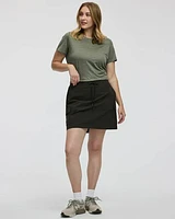 Jupe-short avec poches cargo