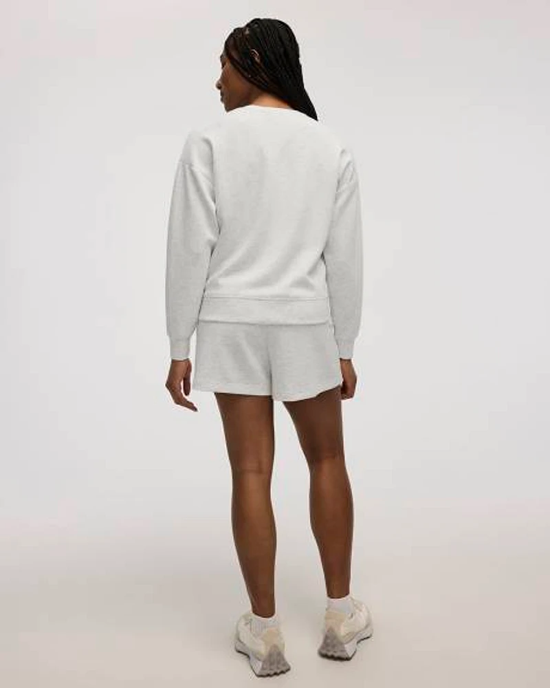 Crew-Neck Scuba Sweatshirt