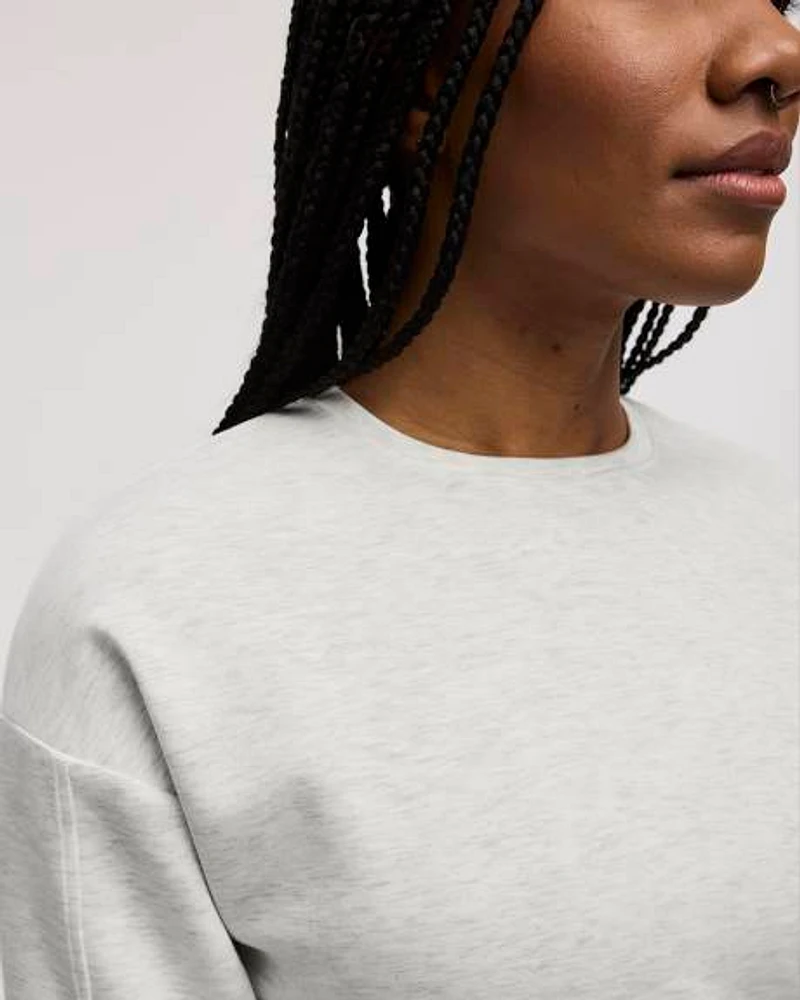 Crew-Neck Scuba Sweatshirt