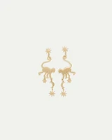 Monkey Earrings