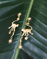 Monkey Earrings