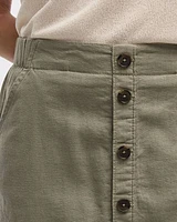 Linen Blend Skort