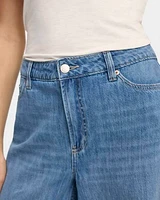 Wide-Leg High-Rise Jean