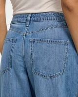 Wide-Leg High-Rise Jean