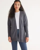 Long Open Cardigan, R Essentials