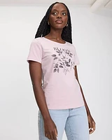 Scoop Neck Graphic T-Shirt