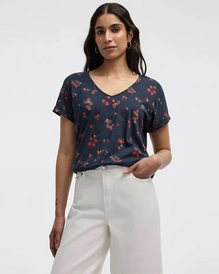 T-shirt à col V