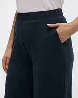 Stretch Pull-On Gaucho Pants