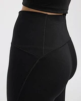 High-Rise Pulse Capri Legging with Compression Waistband