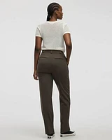Straight-Leg High-Rise Pant