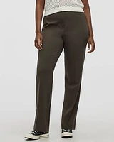Straight-Leg High-Rise Pant