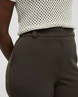Straight-Leg High-Rise Pant