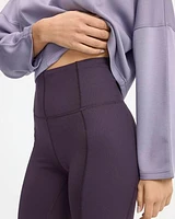 High-Rise Pulse Legging with Ribbed Inserts