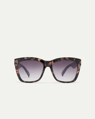 Tortoise Rectangular Sunglasses