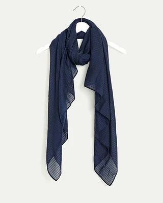 Solid Textured Scarf