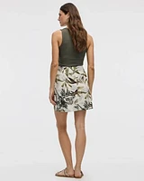 Wrap Mini Skirt