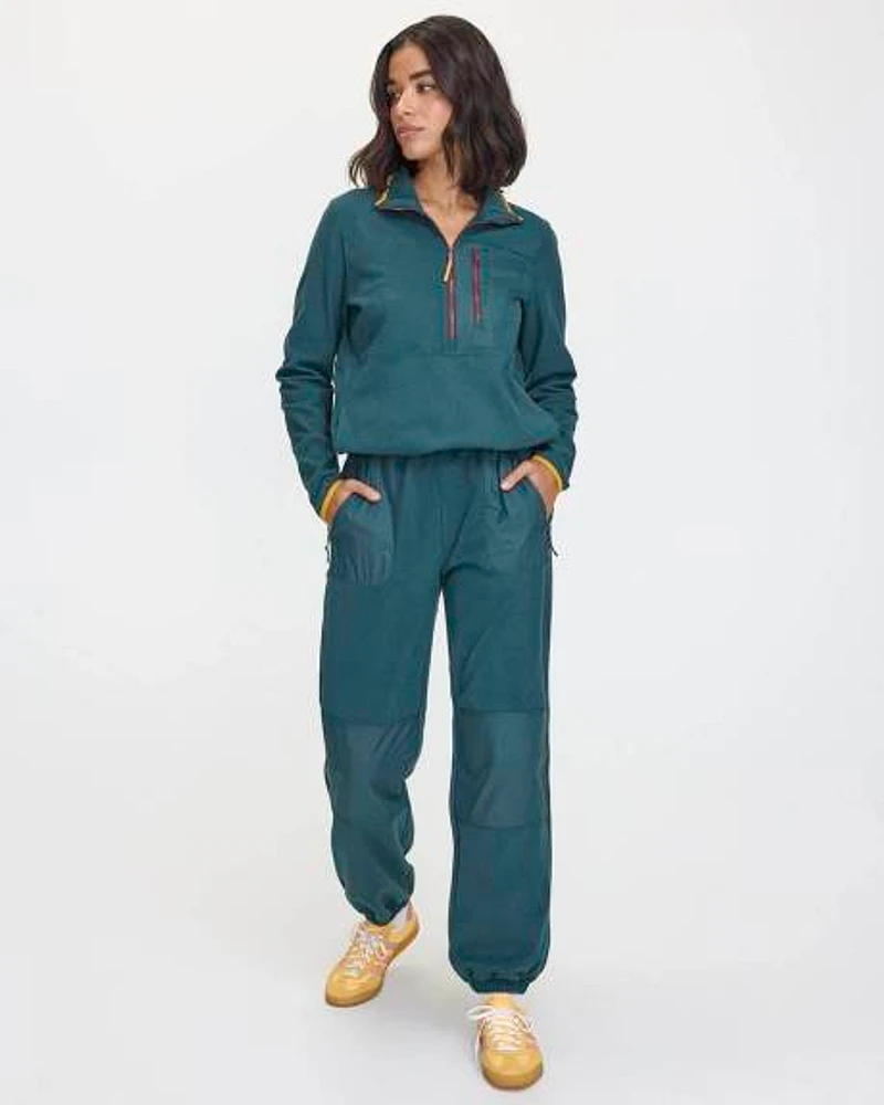 Polar Fleece Jogger with Reinforced Knees