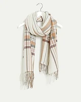 Plaid Blanket Scarf