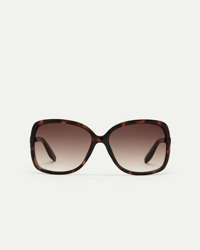 Tortoise Sunglasses with Square Frame