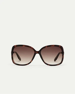 Tortoise Sunglasses with Square Frame