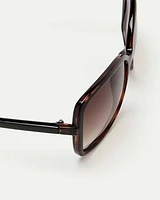 Tortoise Sunglasses with Square Frame