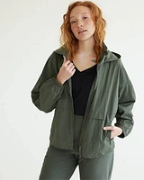 Manteau déperlant compressible