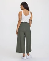 Pantalon gaucho extensible à enfiler