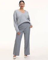 Wide-Leg High-Rise Pant