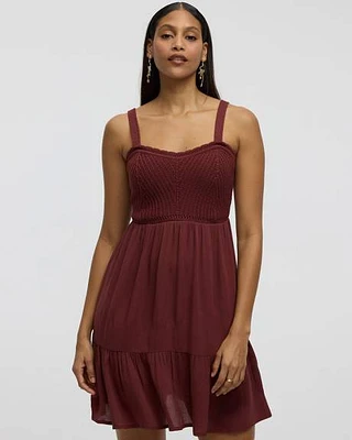 Sleeveless Fit-and-Flare Dress -Toni Fifi. X Reitmans