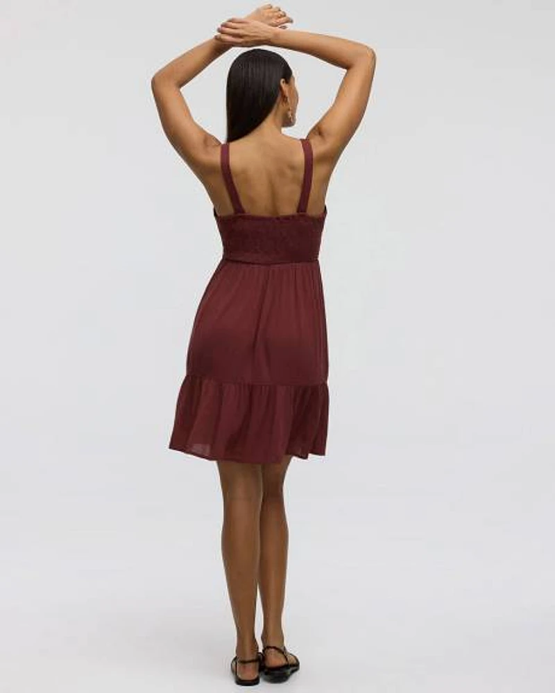 Sleeveless Fit-and-Flare Dress -Toni Fifi. X Reitmans