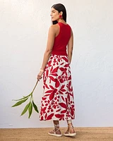 A-Line Maxi Skirt