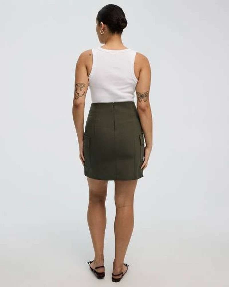 Utility Mini Skirt