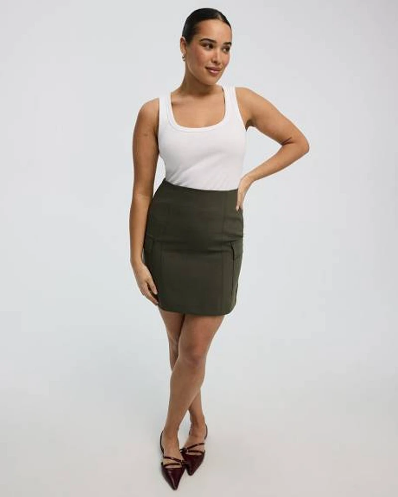 Utility Mini Skirt