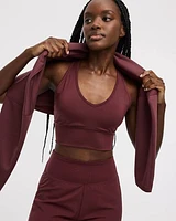 Soutien-gorge de sport Pulse à dos croisé