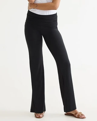 Straight-Leg Knit Pant