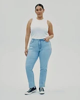 Slim-Leg High-Rise Jean