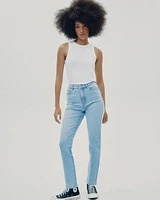 Slim-Leg High-Rise Jean