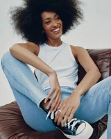 Slim-Leg High-Rise Jean