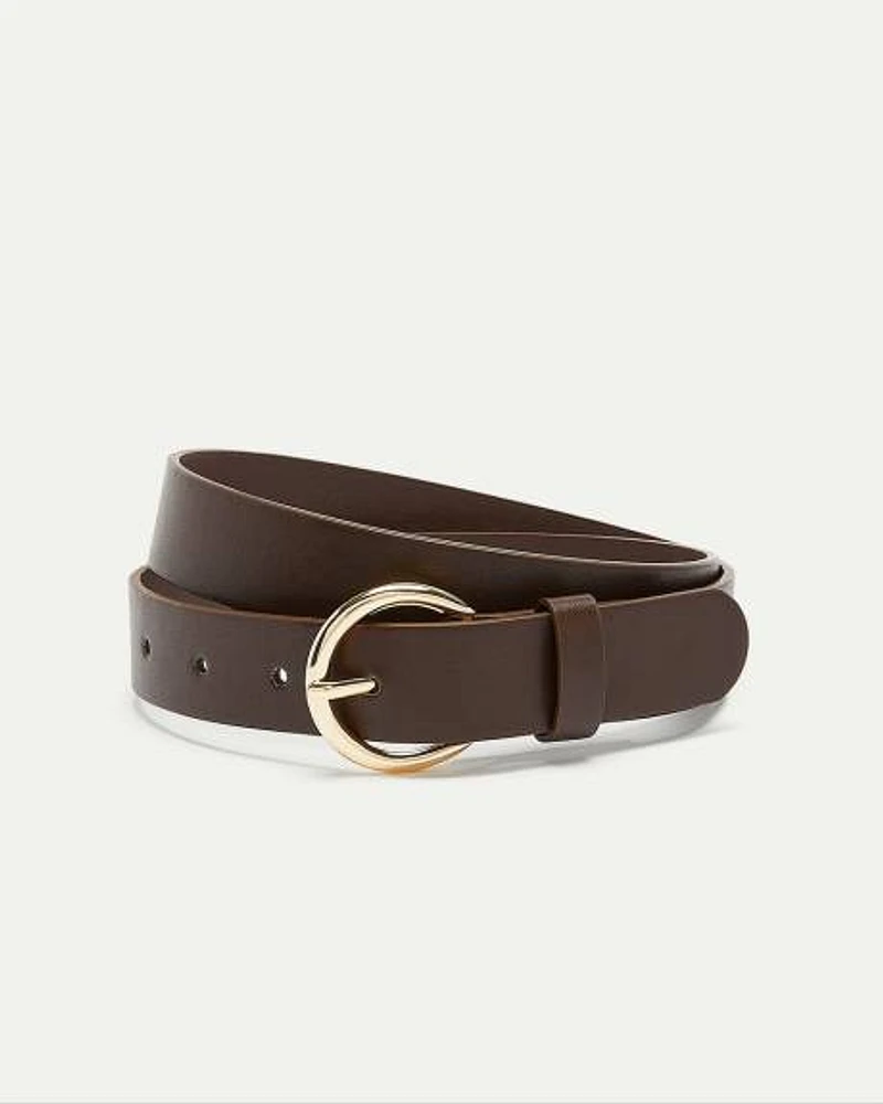 Ceinture basique en faux cuir