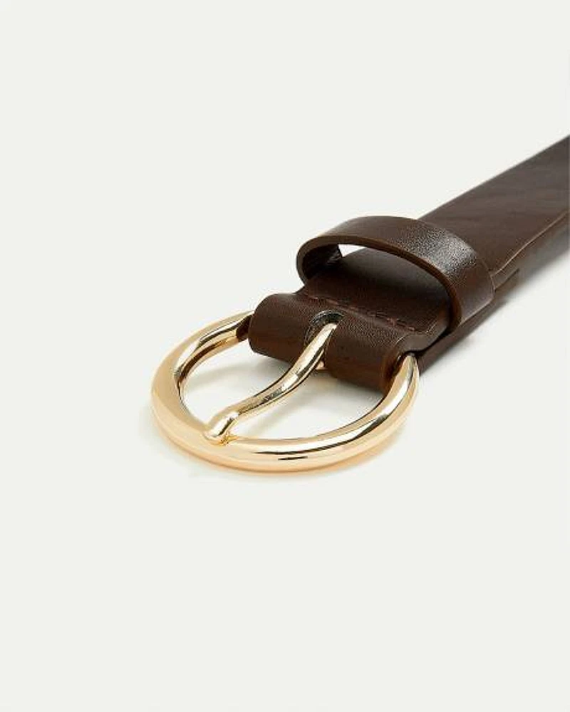 Basic Faux Leather Belt