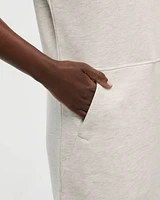 Robe à manches très courtes et col rond avec poches