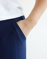 Stretch Pull-On Gaucho Pants