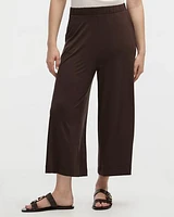 Pantalon gaucho extensible à enfiler