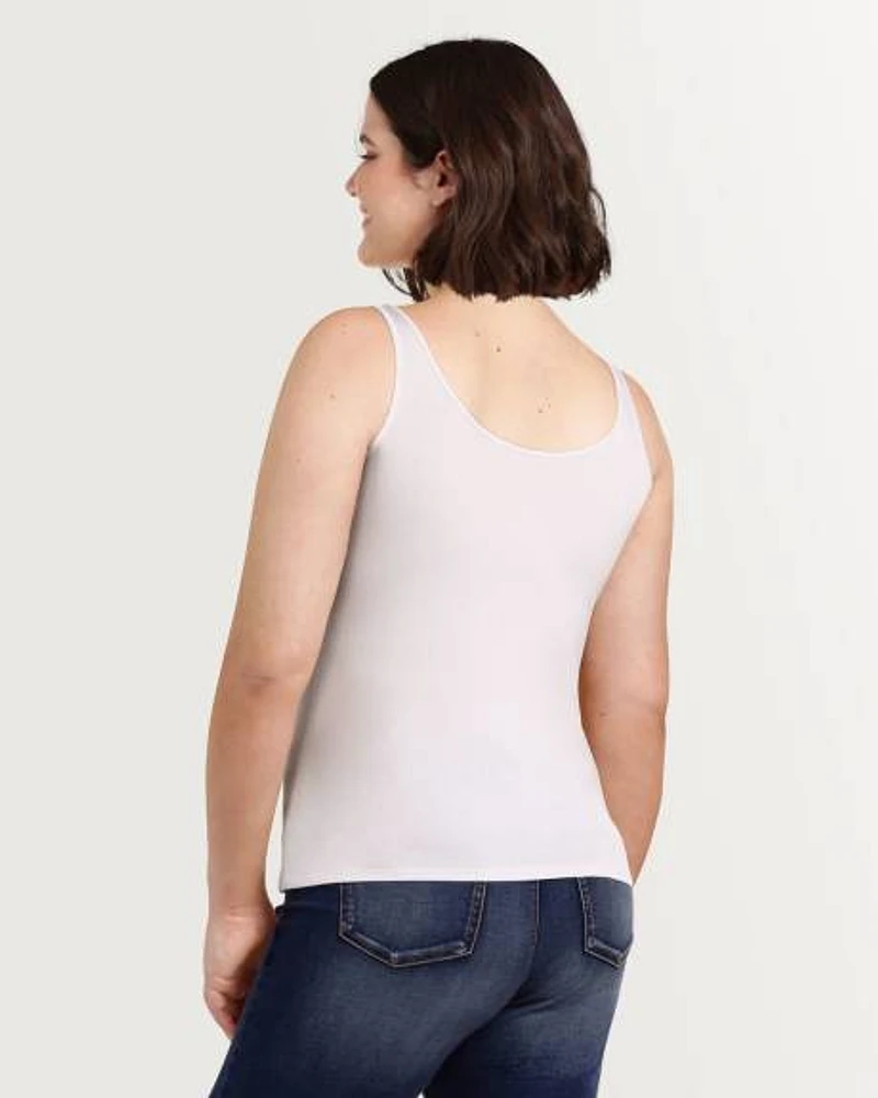 Camisole réversible à fines bretelles